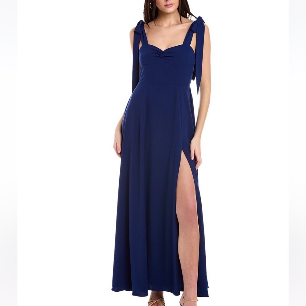 4. Alexia Admor Arya Maxi Dress in Navy, Size 8